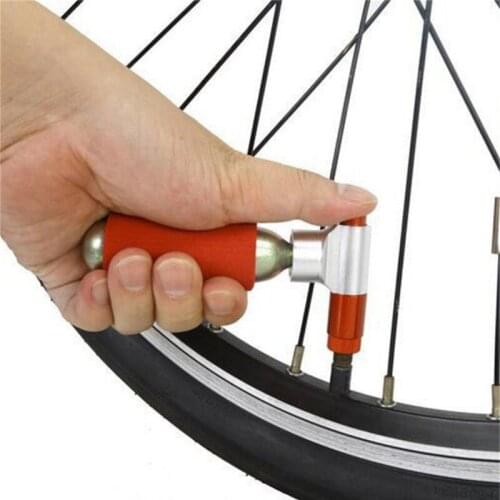 Small MTB Bike Co2 Bike Handheld Mini Inflatable Portable Tire Pump Accessories Bicycle Pump Mini Portable