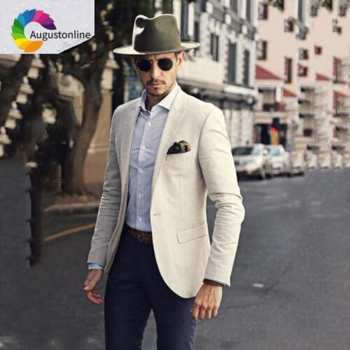 Ivory Men Classic Suits 2019 Latest Coat Pant Designs Slim Fit Mens Suits with Pants Casual Groom Tuxedo Costume Homme Ternos