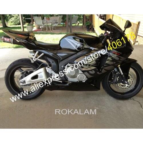 Aftermarket Fairings For Honda CBR600RR F5 2005 2006 CBR 600 RR 05 06 CBR 600RR Black Fairing Kit (Injection Molding)