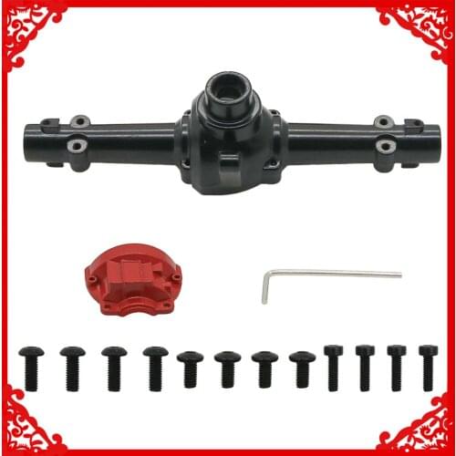 RCAWD alloy front/rear axle housing cover with third Member Housing for 1/10 RGT 86100 86110 FTX5579 Outback Fury crawler part