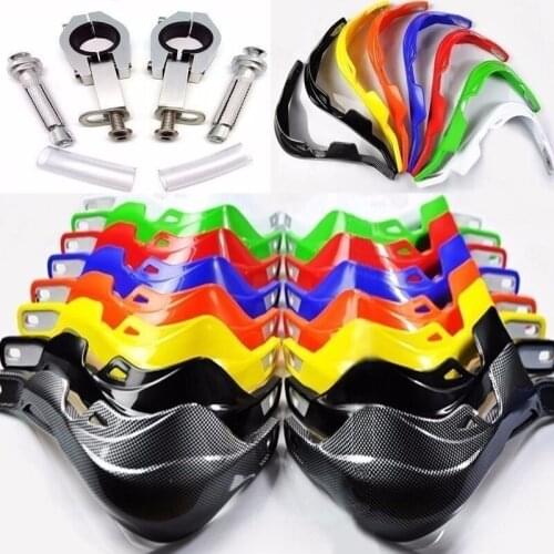 Motorcycle 7/8"" 22mm Brush Bar Hand Guard Handguards for Dirt Bikes ATVs