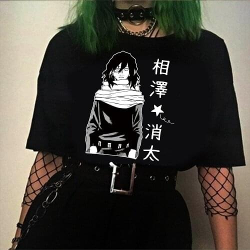 Shota Aizawa T Shirt My Hero Academia Streetwear Japanese Anime Tshirt