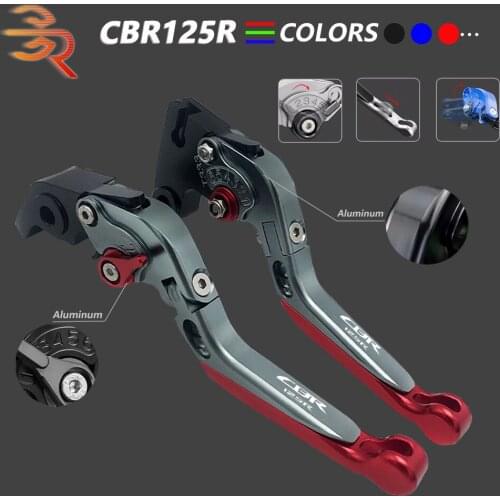 For Honda CBR125R CBR 125 R 2012-2016 2017 2018 2019 2020 Motorcycle CNC Adjustable Folding Extendable Brake Clutch Levers