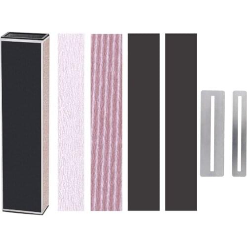 Guitar Fingerboard Guard Protector Fret Leveling Sanding Beam with Sandpaper,Musical Instrument Luthier Tools