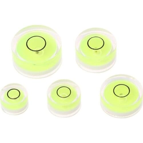 1 pc Variety Models Available Round Bubble Level Mini Spirit Level Bubble Bullseye Level Measurement Instrument