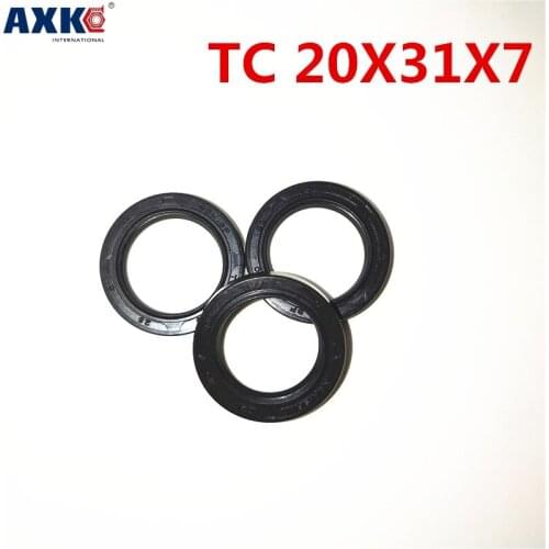 10pcs AXK 20x31x7 TC20x31x7 NBR Skeleton Oil Seal 20*31*7 Seals AXK high-quality Seals Radial shaft seals