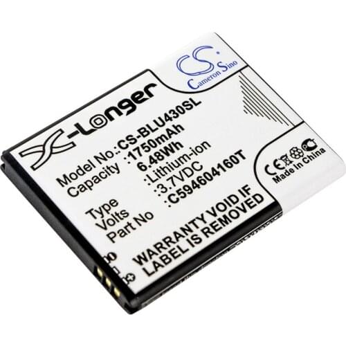 Cameron Sino 1750mah battery for BLU D910A VIVO 4.3 Mobile, SmartPhone Battery