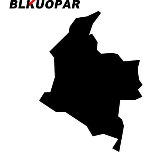 BLKUOPAR for Colombia Car Stickers Sunscreen Personality Decals Occlusion Scratch Windows Skateboard Decor Vinyl Car Wrap