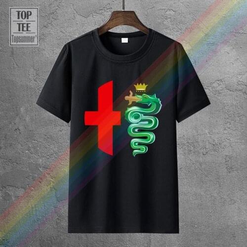 Men T Shirt Cool Design S Alfa Romeo Cool O Neck Tee Funny T Shirt Novelty Tshirt Women Top Tees Custom Any Logo Size