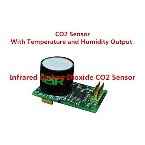 Wide Range Ultra-low Power Consumption Infrared Carbon Dioxide CO2 Sensor Temperature and Humidity Output IR CO2 Transducer