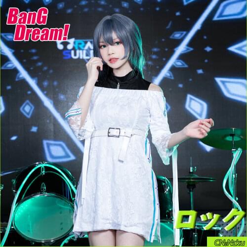 Cosplay Costume Anime Bang Dream! Asahi Rokka RAISE A SUILEN Dresses Christmas Halloween Free shipping CG524