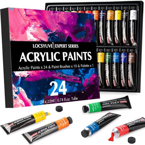 LOCSYUVE Acrylic Paints