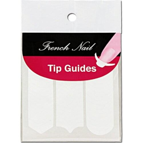 5 Packs French Manicure Smile Tip Guides Pedicure DIY Nail Art Stickers Women Makeup Tools For Nail Art UV Gel Sticke Z006
