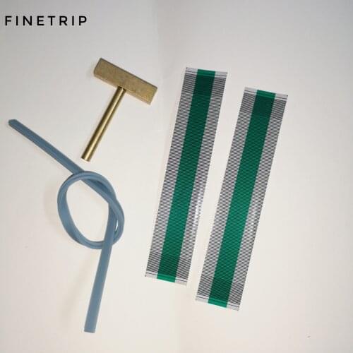 1 t tip rubber strip +2pcs Flat LCD Connector for Citroen Xsara for Peugeot 307 C5 RIBBON CABLE pixel replacement