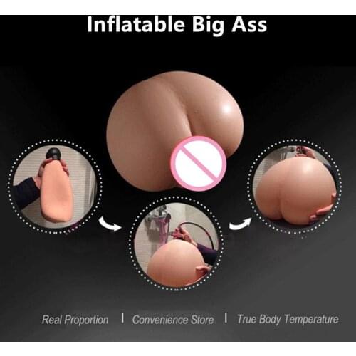 Sex Doll Toys for Men 18+ Adults Inflatable Big Ass Pocket Pussy Cock Butt Vagina Male Masturbator Intimate Goods Erotic Product