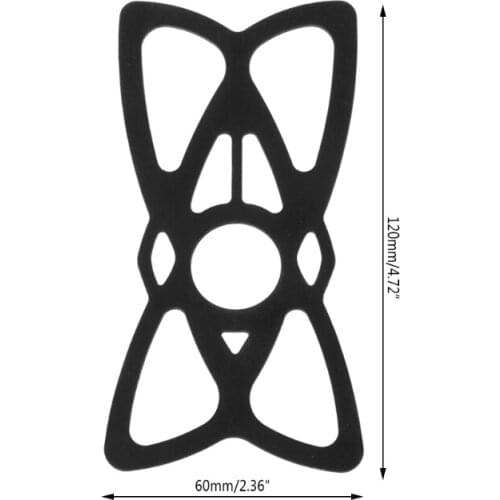 Cell Phone Holder Silicone Security Bands Mounting Motorcycle Bicycle Handlebar R91A