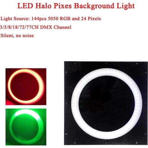 LED Magic Halo Pixels Background Decorate Light RGB Stage Lighting Music DJ Effect Lamp Bulb Party ktv Disco Flashing Lights