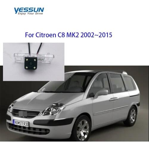 Yessun Car Accessories Night Vision Car Rear View Reverse Backup Camera Waterproof For Citroen C8 MK2 2002~2015