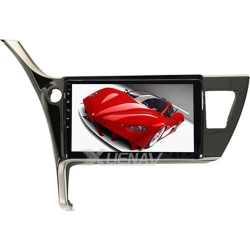 10 inch Car Dashboard ABS plastic Installation Car Auto Multimedia fascia refitting DVD frame For TOYOTA COROLLA 2017 2018