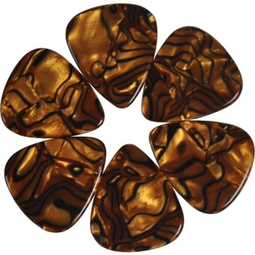 100pcs New Extra Heavy 1.5mm Blank Celluloid Guitar Picks Plectrums Tiger For Electric Guitar Bass