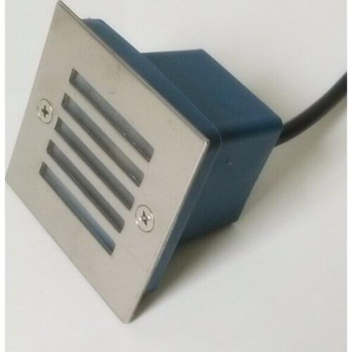 12pcs Free Shipping 3W led wall lighting outdoor waterproof home deck yard garden aluminum with housing recessed light ac85-265v