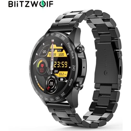 [ 300mAh ] BlitzWolf BW-HL4 Smart Watch Men Smartwatch Bluetooth-compatible Smart Watches Sport Fitness Tracker Wristband Clock