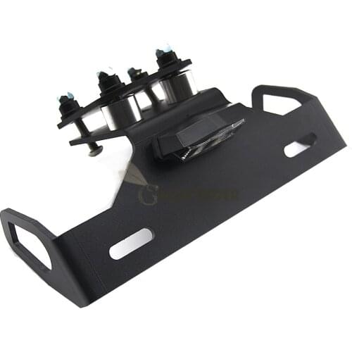 Motorcycle accessories tail trim fender eliminator for KAWASAKI Z 800 Z800 license plate light frame LED lights 2014 2015 2016