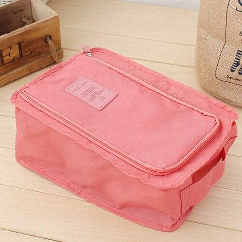 Household Travel Shoe Pouch Storage Organizer Nylon Bag Box Waterproof
