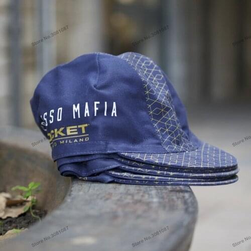 Espresso Mafia Cycling Cap Summer Bike Caps Breathable Polyester Bicycle Bandana Hats Gorra Ciclismo Spain