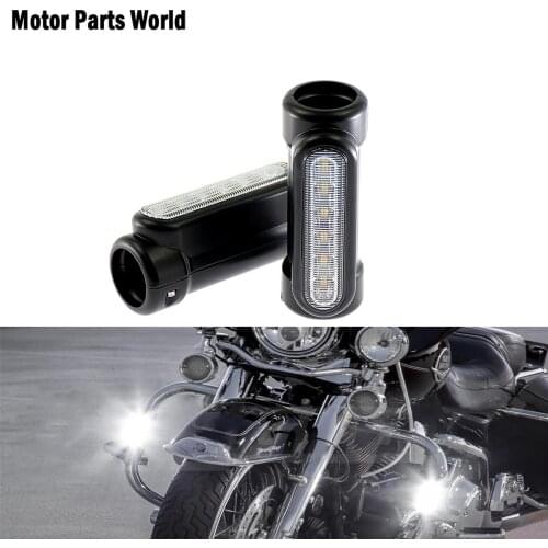 Motorcycle Highway Crash Bar Light Switchback Driving Turn Signal Light For Harley Touring Road King Street Glide For Victory