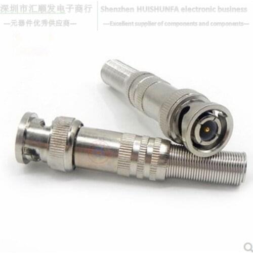 Security monitoring BNC connector BNC head BNC video line connector Q9 coaxial weldless plug