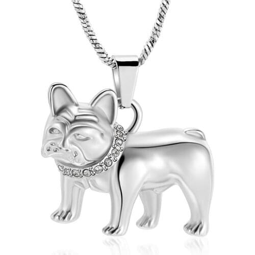 Cremation Jewelry Urn Necklace for Ashes for Women Stainless Steel Dog Pet Memorial Jewelry