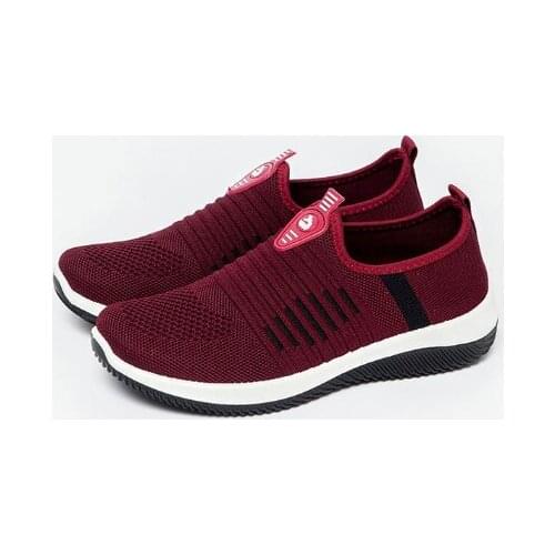 Sneakers women shoes 2020 new fashion breathable mesh trainers shoes woman outdoor slip on casual vulcanize shoes tenis feminino