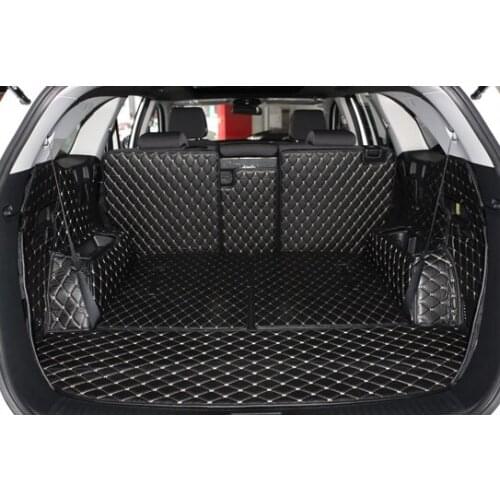 Best mats! Special trunk mats for KIA Sorento 7seats waterproof boot carpets cargo liner mat for Sorento styling