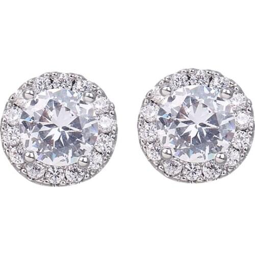 Bettyue Fashion Round Earring For Women&Girls Classic Style Decoaration In New Trend Party AAA Zirconia Delicate Jewelry