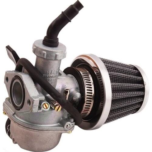 Motorcycle PZ22 22mm carburetor with air filter for HONDA XR50 CRF50 XR70 110cc 125cc SSR Lifan Chinese Quad 4 stroke ATV