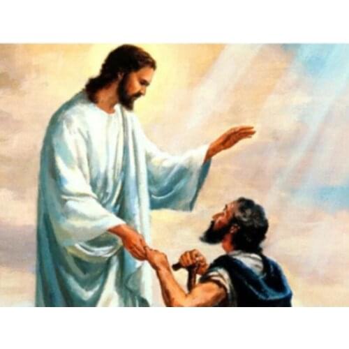 Bright Father And Son DIY Painting By Numbers Figure Picture Canvas By Numbers Modern Abstract Handpainted Oil Painting For Home