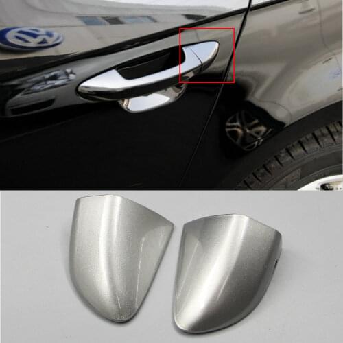 For Passat B6 Passat b7l CC Door handle cover Door handle keyhole trim cover Capping Slivery