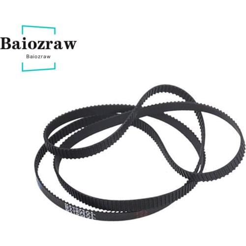 MXL Close Loop Timing Belt B200/B250/B256/B320/B371/B478/B505/ Teeth Width 10mm Cogged Gear Rubber Synchronous Belt 3D Printer