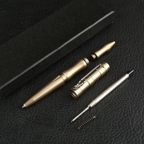 Tactical Pen Self Defense Supplies Simple Package Tungsten Defense EDC Steel Tool Protection Security Personal Defence X7T0