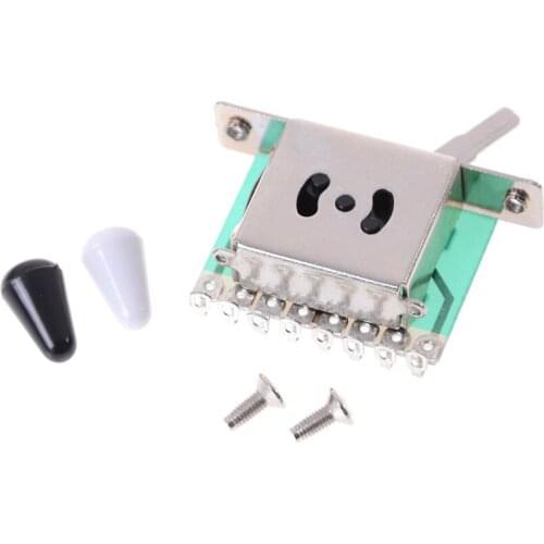 1pcs 5 Way Selector Electric Guitar Pickup Switches Toggle Lever Switch Musical Stringed Instruments Guitar Switches