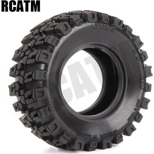 2Pcs 3.2inch Rubber Tires for 1/10 1/8 RC Crawler Car AXIAL SCX10 Km2 JKmax TRX4 G500 TRX6 G63
