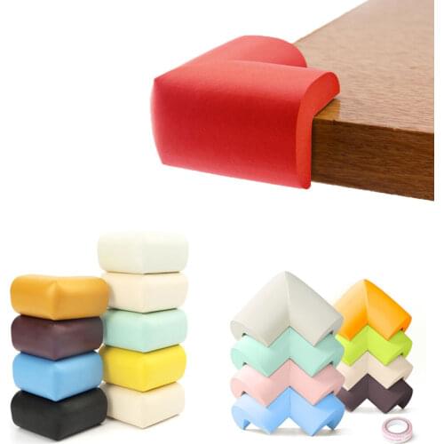 4PCS/LOT Thick Baby Corner Protector 55MMx55MM Essential Protection For Children Corners Baby Safety Edge Guards Soft Cute