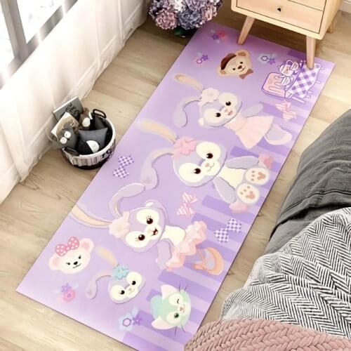 60x160cm Disney Duffy Baby Play Mat Floor Mat Home Carpets Bedroom Rug Gifts Non-slip Rugs for Girls Bedroom