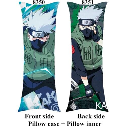 Hatake Kakashi boyfriend long Pillow Cartoon man body pillow include inner printing both sides