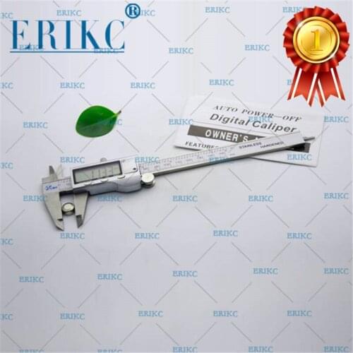ERIKC E1024026 150mm 6 Inch Electronic Digital Vernier Caliper Least Count 0.01mm or 0.0005 Inch Electronic Carbon Fiber Digital