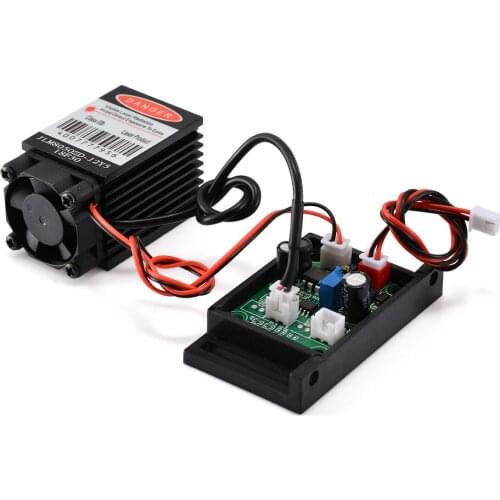 Focusable Laser Module DC 12V 500mW 808nm Infrared Red Laser Mould TTL& Fan Cooling Laser Module For Sweep Instrument Flashlight