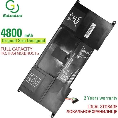 Golooloo 7.4V/4800mAh laptop battery for ASUS A33for ZenBook UX21E UX21 Ultrabook UX21A UX21E UltrabookUX21E-DH52/DH71/KX001V