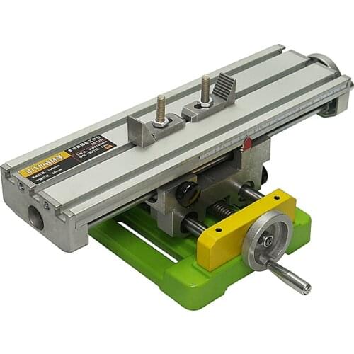 Miniature Precision LY6350 Multifunction Milling Machine Bench Drill Vise Fixture Worktable X Y axis Adjustment Coordinate Table