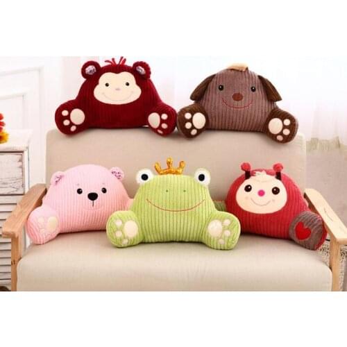 Cartoon waist cushion , office chair seat cushion , nap back relax cushion